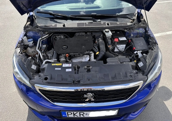 Peugeot 308 cena 49900 przebieg: 138632, rok produkcji 2018 z Krotoszyn małe 191